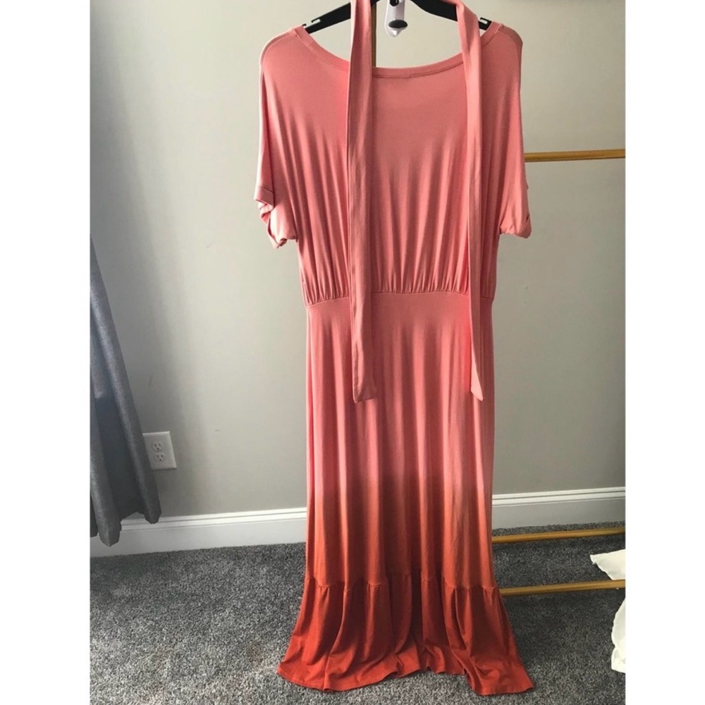 New women’s jersey maxi dress size large NWT